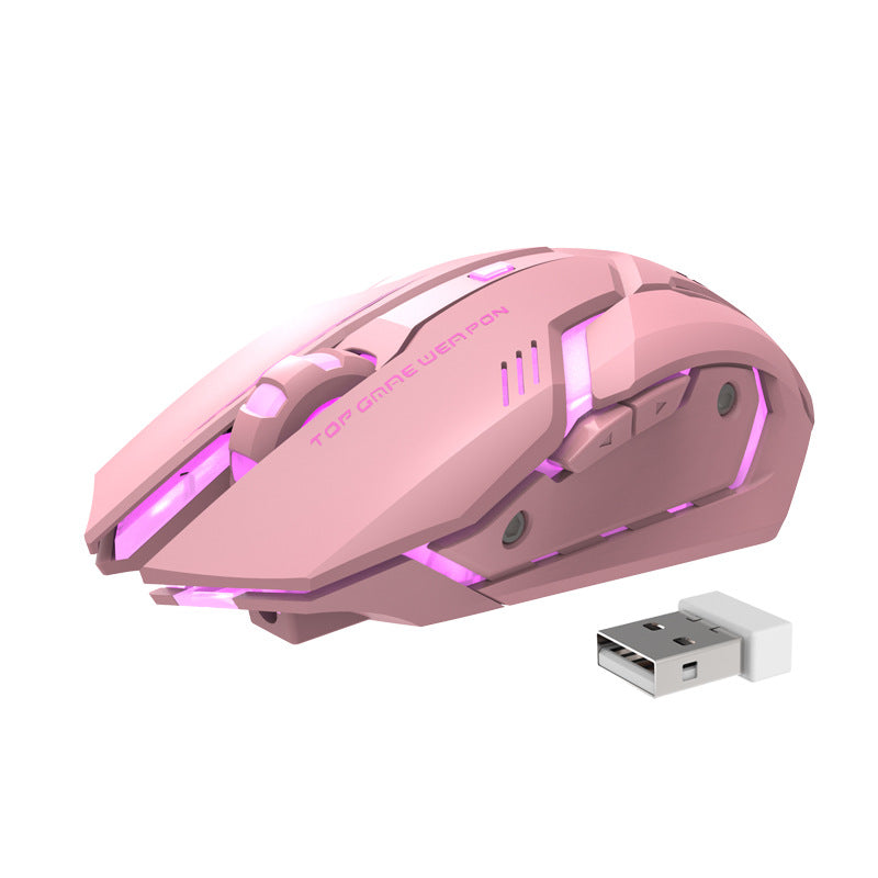 Mouse Gaming Inalámbrico con Carga Inalámbrica
