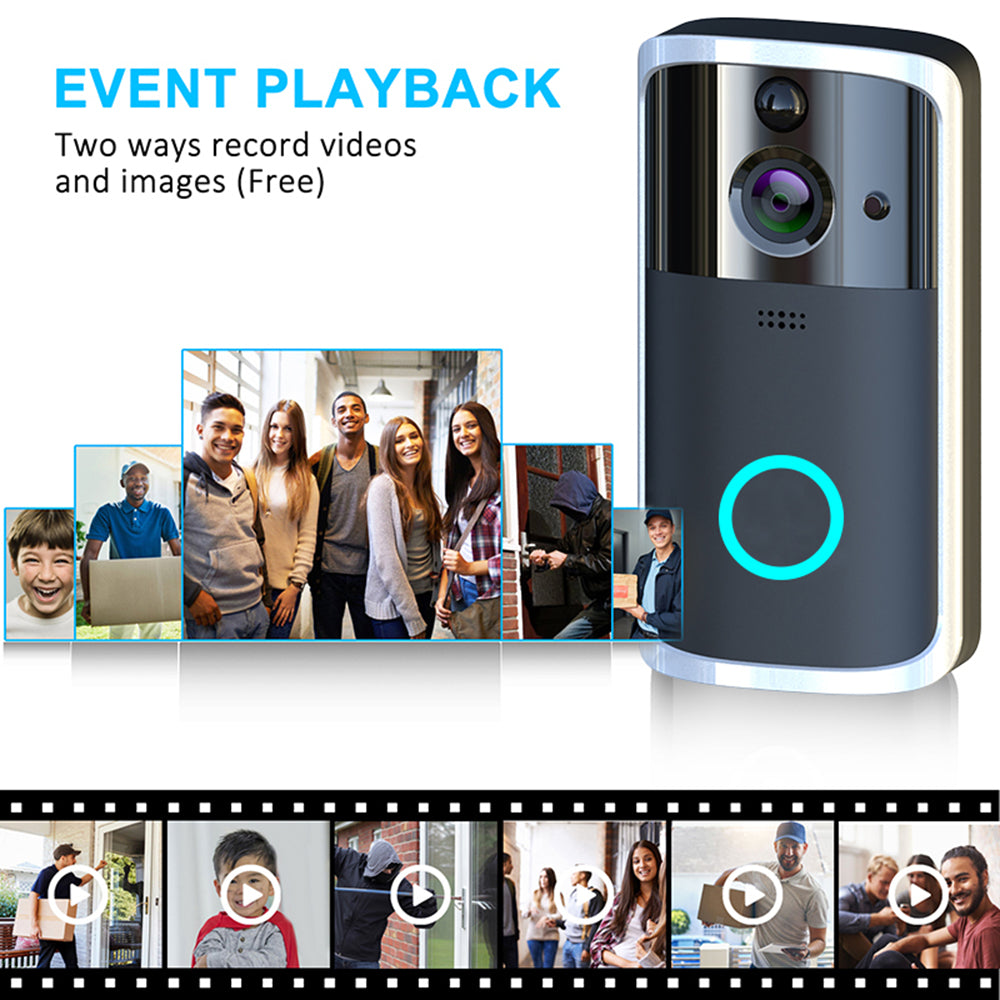 Timbre con Cámara WiFi — Video Doorbell Inteligente
