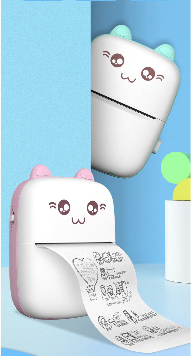 Mini Impresora Portátil Bluetooth WiFi — Fotos y Etiquetas