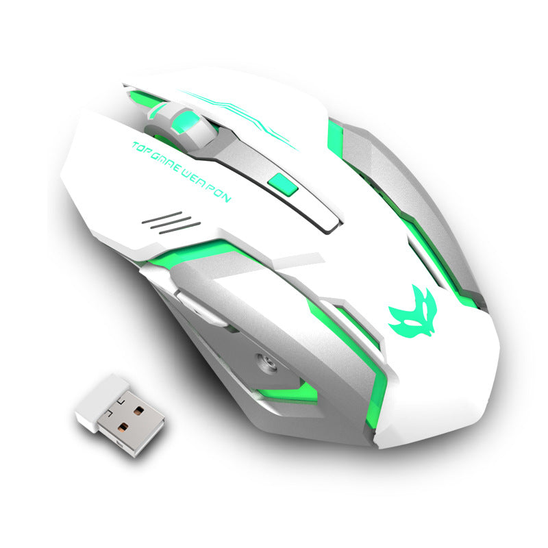 Mouse Gaming Inalámbrico con Carga Inalámbrica