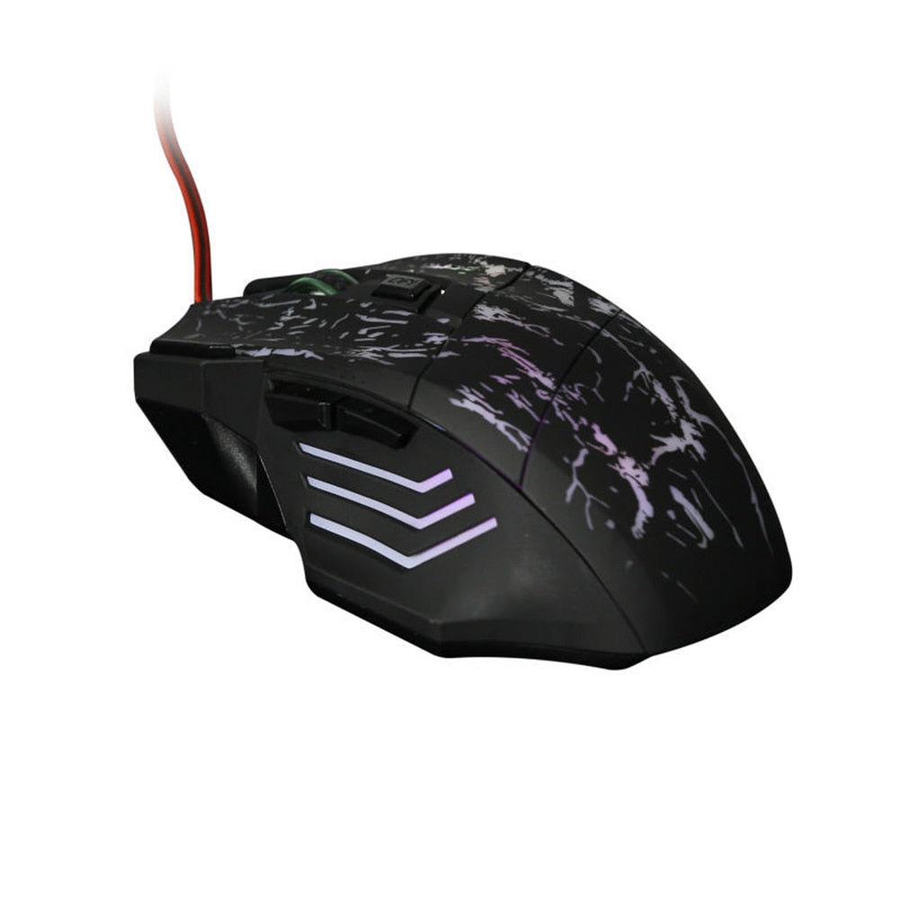 Mouse Gaming USB de Alta Precisión