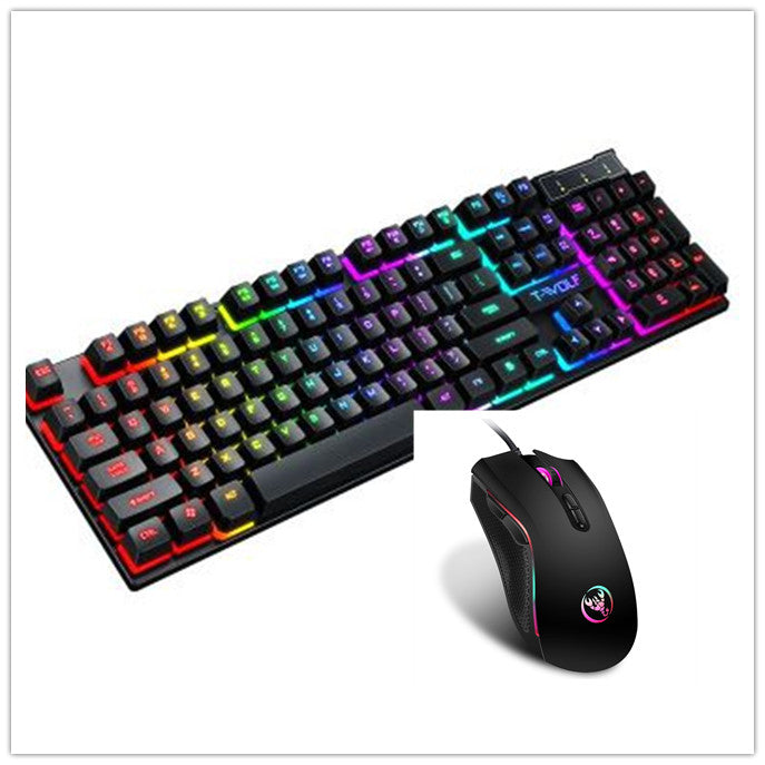 Teclado Gaming USB Luminoso con Teclas Flotantes