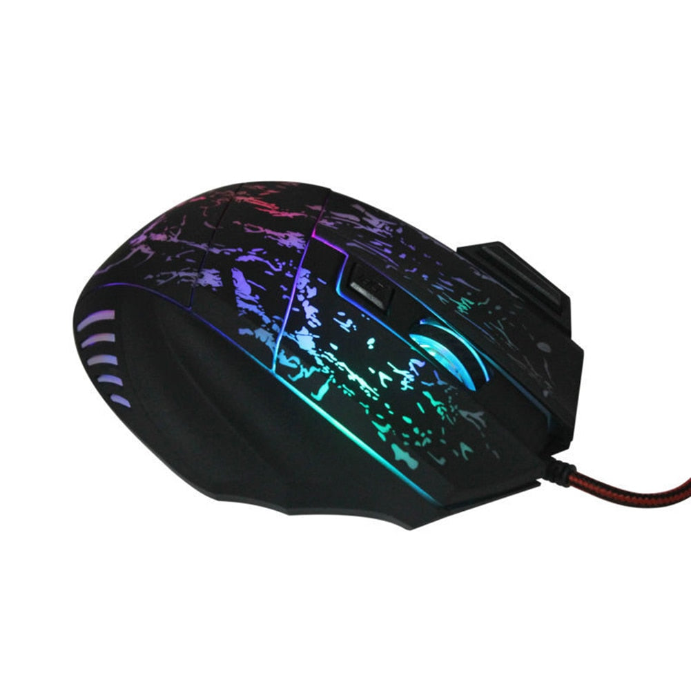 Mouse Gaming USB de Alta Precisión