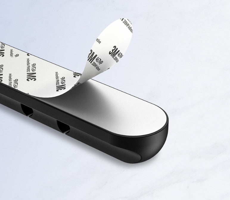 Organizador de Cables USB Silicona — Clips Multipropósito