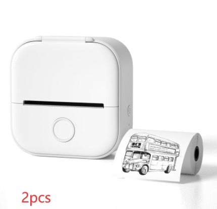 Impresora Térmica Portátil Mini — Etiquetas y Fotos Bluetooth