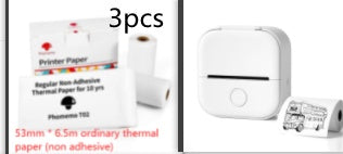Impresora Térmica Portátil Mini — Etiquetas y Fotos Bluetooth