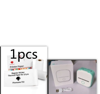 Impresora Térmica Portátil Mini — Etiquetas y Fotos Bluetooth