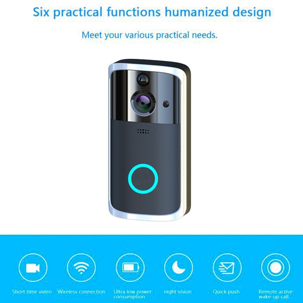 Timbre con Cámara WiFi — Video Doorbell Inteligente