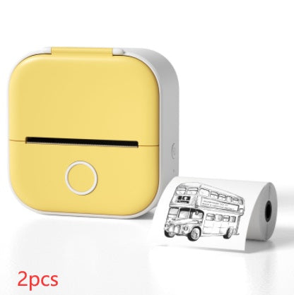 Impresora Térmica Portátil Mini — Etiquetas y Fotos Bluetooth
