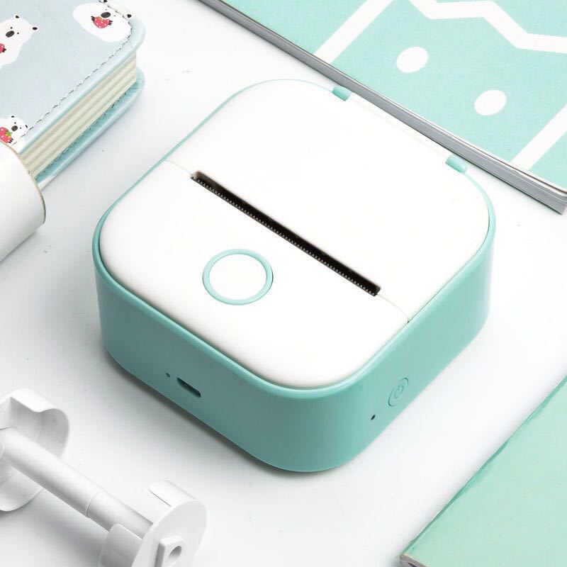 Impresora Térmica Portátil Mini — Etiquetas y Fotos Bluetooth