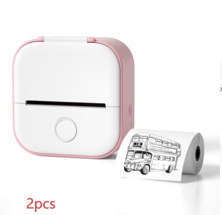 Impresora Térmica Portátil Mini — Etiquetas y Fotos Bluetooth