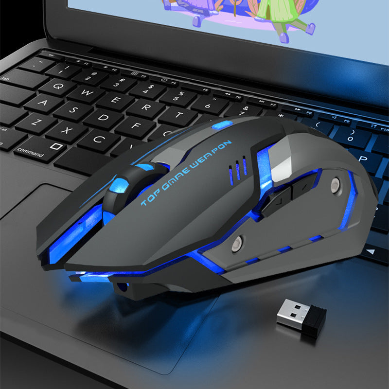 Mouse Gaming Inalámbrico con Carga Inalámbrica