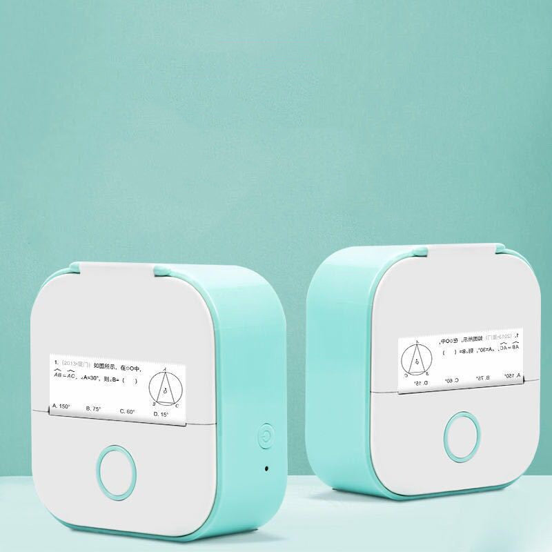 Impresora Térmica Portátil Mini — Etiquetas y Fotos Bluetooth